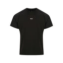 010.  FITTED TEE - BLACK