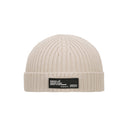 100. FISHERMAN BEANIE - SAND