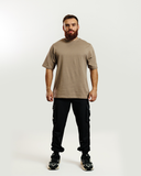 020. AXIS GRAPHIC TEE - SAND